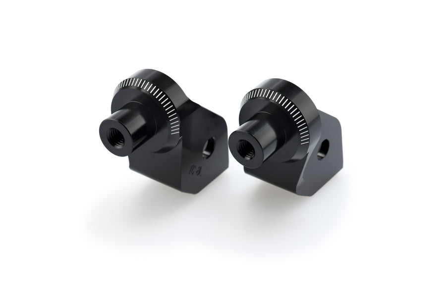 BMW G 650 GS SERTAO [2016] – Adapter fodstøtte gummipude “Rider” – Sort