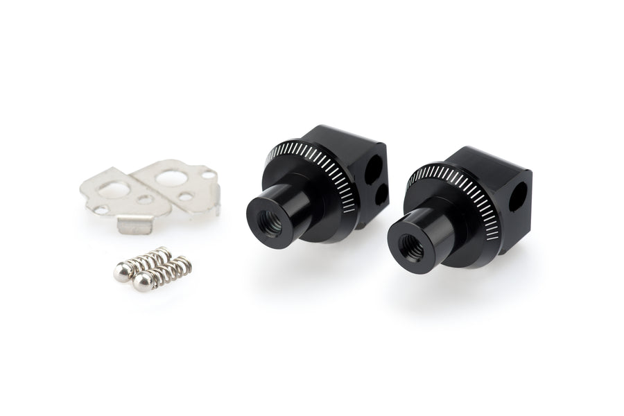 BMW G 650 GS SERTAO [2016] – Adapter passager fodstøtte gummipude – sort