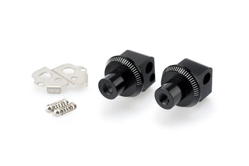 BMW G 650 GS SERTAO [2016] – Adapter passager fodstøtte gummipude – sort - 0