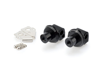 BMW R 1200 GS [2003] – Adapter passagerfodstøtte gummipude – sort