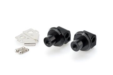 BMW R 1200 GS [2003] – Adapter passagerfodstøtte gummipude – sort - 0