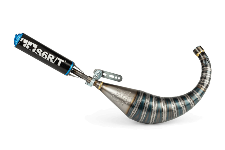 MBK X-Limit SM 50 2T AM6 [2004–] - Auspuff R/T 70 - 80 Schwarz / Blau