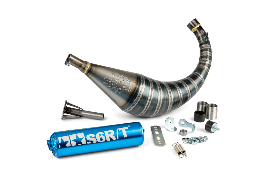 Beta RR-T SM 50 2T - Auspuff R/T 70 - 80 Blau