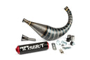 Fantic XM 50 2T - Auspuff R/T 70 - 80 Schwarz / Rot