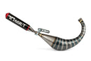 Keeway SM 50 2T - Auspuff R/T 70 - 80 Schwarz / Rot