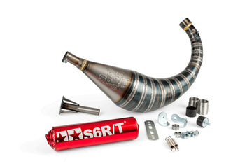 Beta RR Enduro 50 2T - Udstødning R/T 70 - 80 Rød