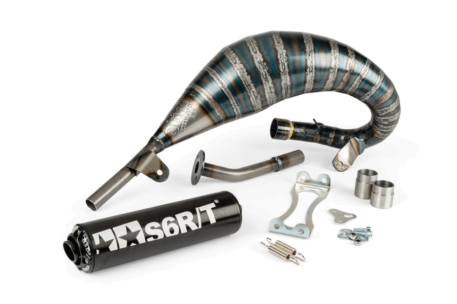 Beta RR Track 50 2T - Auspuff R/T 70 - 80 Schwarz