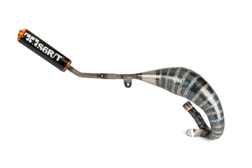 Beta RR Enduro 50 2T - Udstødning R/T 70-80 Sort / Orange