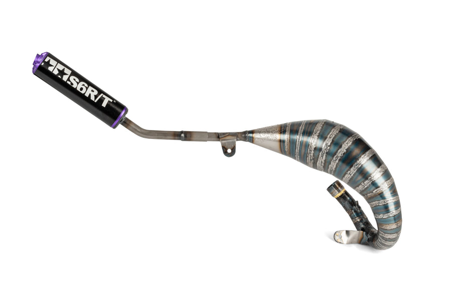 Beta RR Enduro 50 2T - Udstødning R/T 70-80 Sort / Lilla