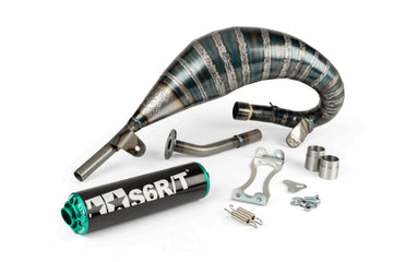 Beta RR SM 50 2T - Udstødning R/T 70-80 Sort / Turkis