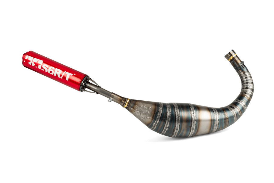 Beta RR Enduro 50 2T - Udstødning R/T 80-90 Rød