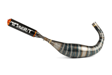 Beta RR Enduro 50 2T - Udstødning R/T 90-100 Sort/Orange