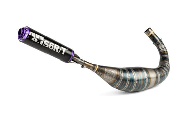 Beta RR Enduro 50 2T - Udstødning R/T 90-100 Sort/lilla