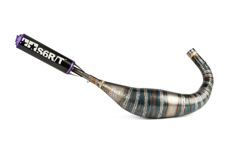 Beta RR SM 50 2T - Auspuff R/T 90-100 Schwarz/Lila