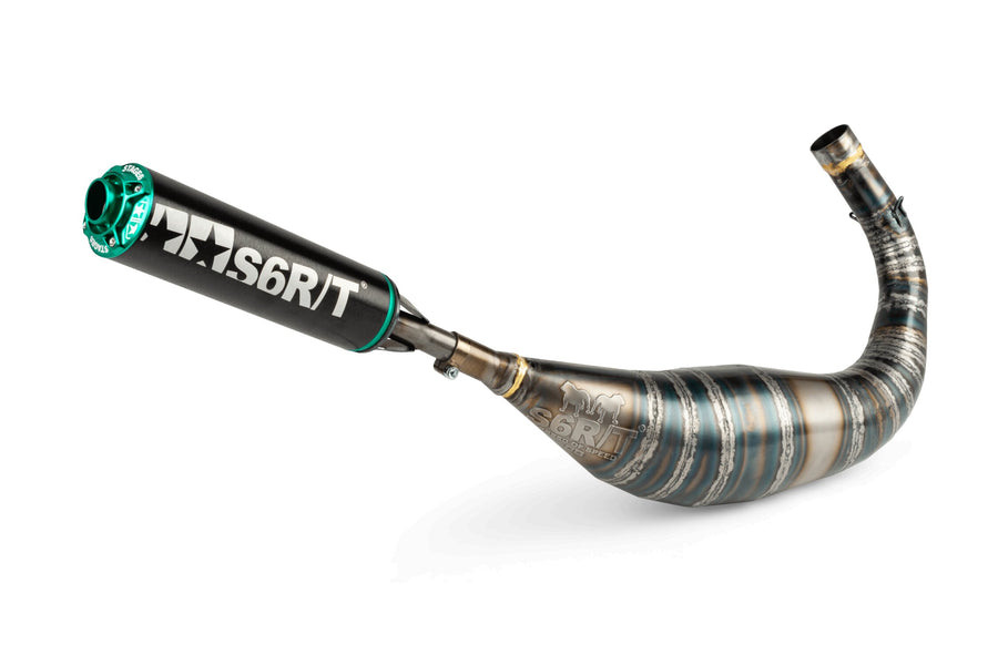 Beta RR SM 50 2T - Auspuff R/T 90-100 Schwarz/Türkis