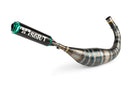 Rieju MRX Enduro 50 2T AM6 - Auspuff R/T 90-100 Schwarz/Türkis