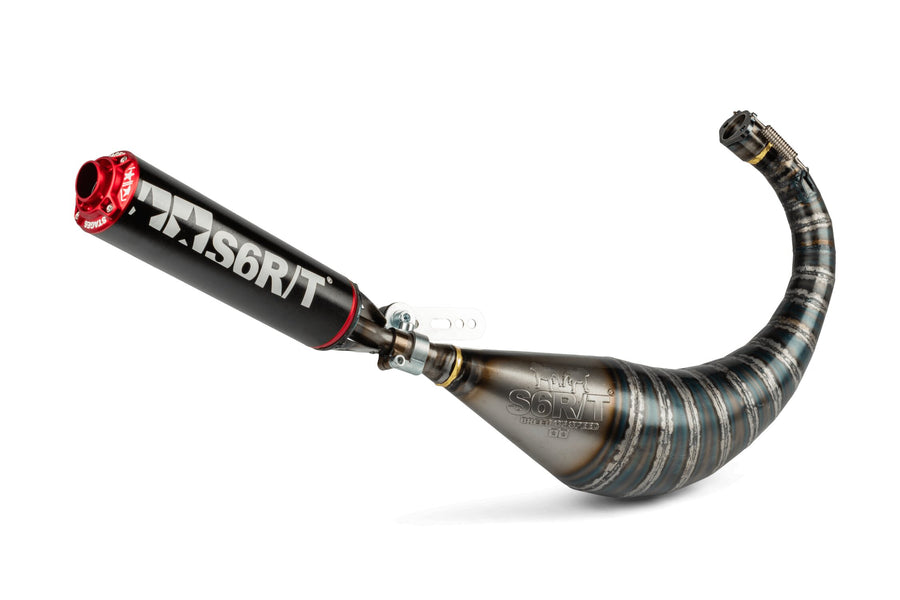 Aprilia RX Enduro 50 2T D50B0 [2007–] - Udstødning R/T 70-80 Sort Rød