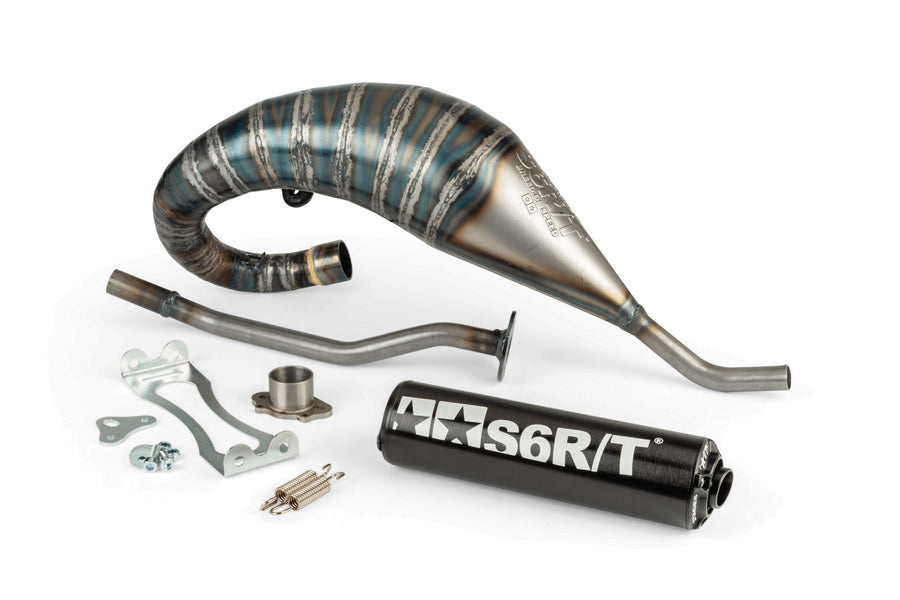 Derbi Senda DRD Racing SM 50 2T D50B0 [2012–] - Auspuff R/T Hoch Schwarz