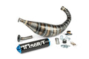 Aprilia RX Factory 50 2T - Auspuff 80-90 Schwarz / Blau