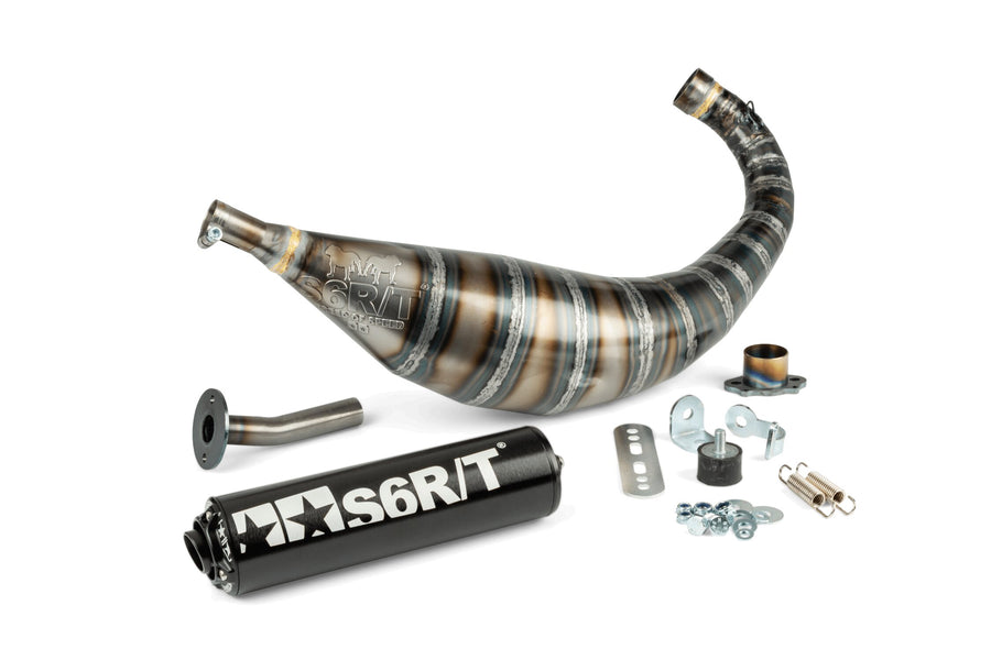 Gilera RCR Enduro 2006 50 2T D50B0 [2006] - Auspuff 80-90 Schwarz