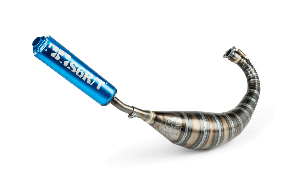 Derbi Senda DRD X-Treme SM '10 - '17 50 2T D50B0 - Auspuff 80-90 Blau