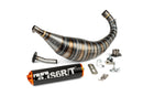 Derbi Senda R X-Treme Enduro '05 - '10 50 2T D50B0 - Auspuff R/T Schwarz Orange
