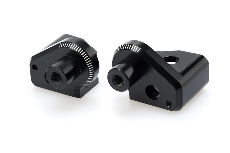 YAMAHA XT 660 Z TENERE [2016] – Adapter fodstøtte gummipude “Rider” – Sort