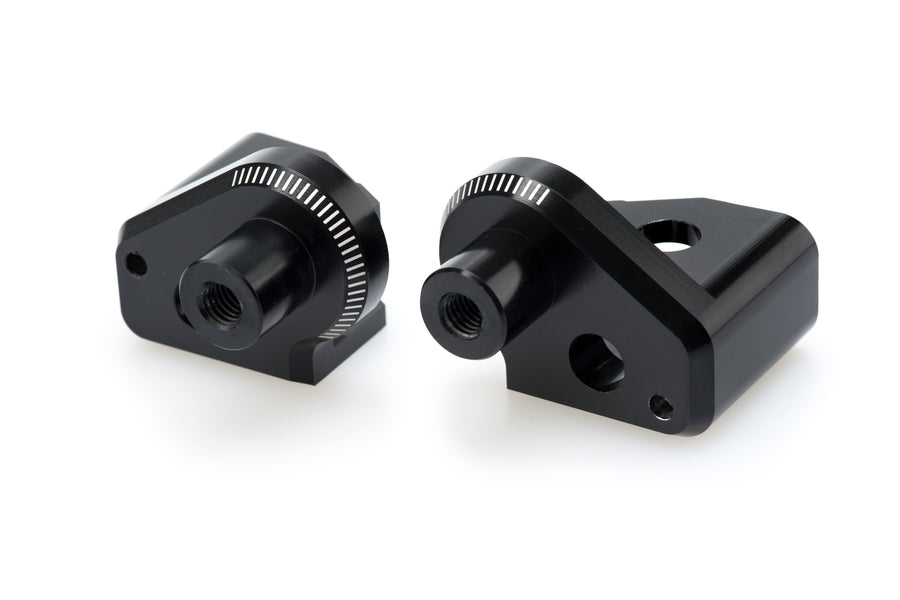 YAMAHA XT 660 Z TENERE [2016] – Adapter fodstøtte gummipude “Rider” – Sort