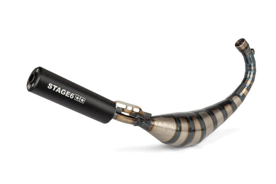 Beta RR Enduro 50 2T - Auspuff Streetrace 80-90 Schwarz
