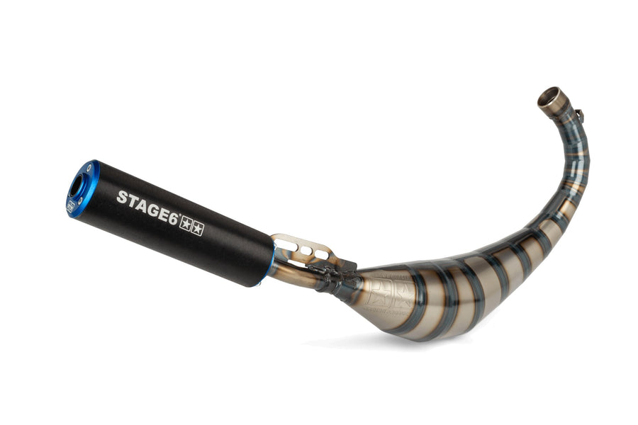 Beta RR SM 50 2T - Auspuff Streetrace 80-90 Blau