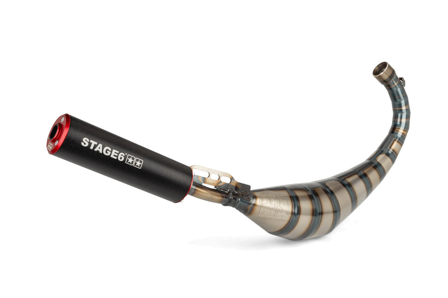 Beta RR SM 50 2T - Auspuff Streetrace 80-90 Rot