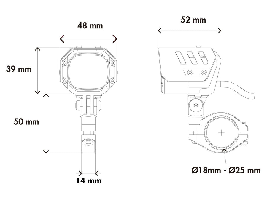 TRIUMPH Scrambler 400 XC [2025-] - LED EKSTRA LYG NOVA