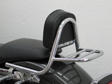Honda VT 750 S (kæde) [2010-2011] - Sissy bar lavet af rør med puder og bagageholder