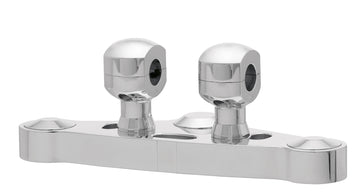 Aluminium stigning for styret med 25 aluminiumstiger for styret med 25,4 mm (1 ′) Ø, 50 mm høj, poleret. Med 1/2 ″ UNC -tråd.