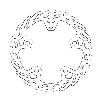 Harley-Davidson Pan America Special Ra 1250 S [2021-2026] - Flame Feste Bremsscheibe – Art.-Nr. 110895 – Bild 2
