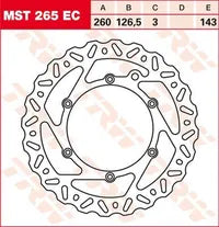 Ktm 530 EXC [2010] - Oversize Wave Bremsscheiben-Kit Offroad vorne – Bild 9