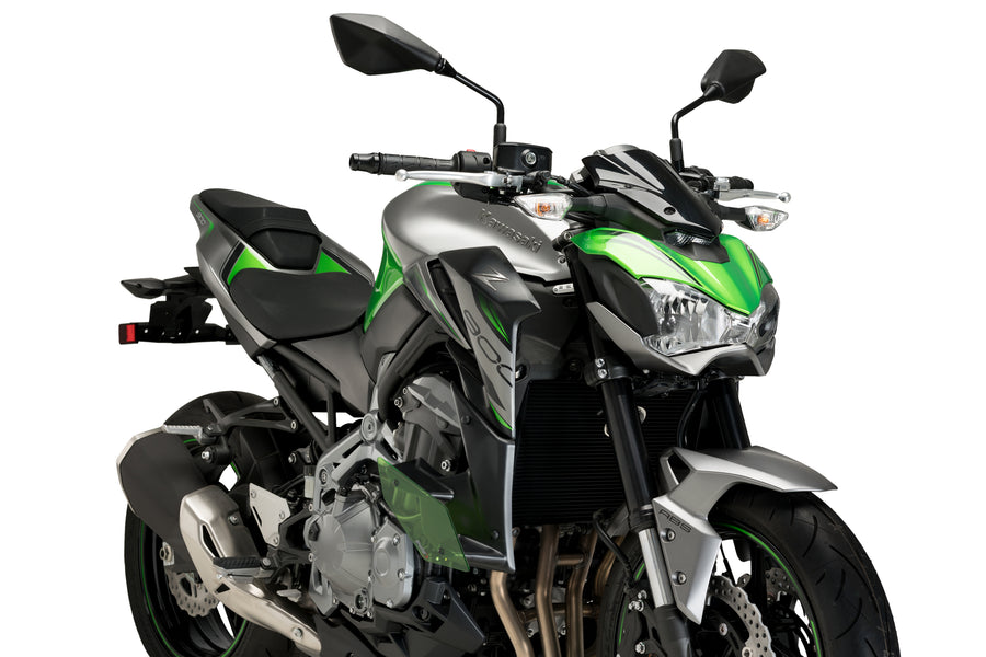 KAWASAKI Z 900 [2019] – Sidespoiler med nøgen kåbe forrude