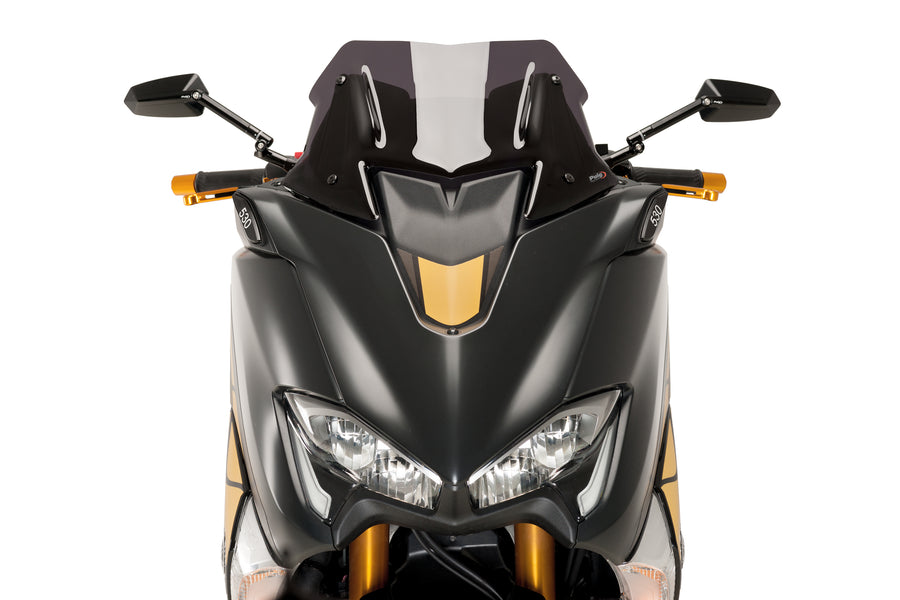 YAMAHA T-MAX 530 SX [2019] – Hættesæt til OEM spejle – Sort