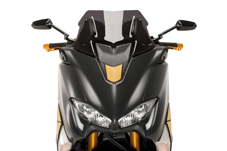 YAMAHA T-MAX 530 SX [2019] – Hættesæt til OEM spejle – Sort