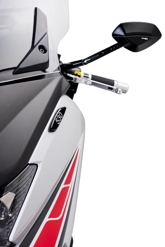 YAMAHA T-MAX 530 SX [2019] – Hættesæt til OEM spejle – Sort