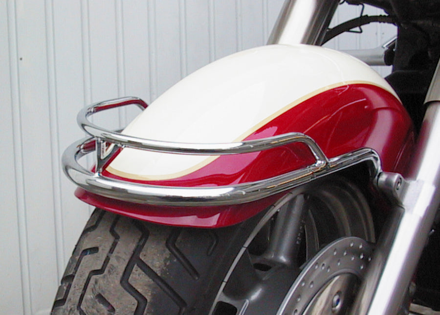Yamaha XVZ 1300 A Royal Star [1996-2000], der tilslutter sig forhjulsbeskyttelsesarket