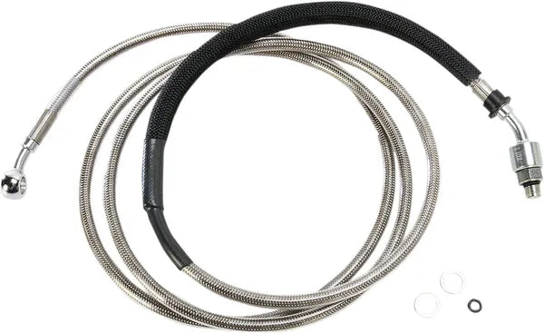 Harley Davidson Fxsbse [DRAG SPECIALTIES] - Hydraulisk koblingslinje i rustfrit stål