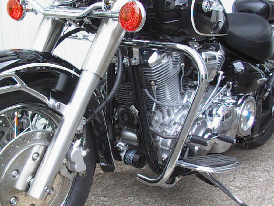 Yamaha XV 1600 Wild Star [1999-2004] - Beskyttelsesbjælke, stor version lavet af rør 30 mm