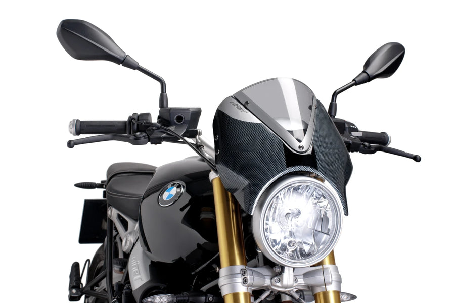 BMW R NINET URBAN S [2024] – RetroVision forrudevisir – gennemsigtig