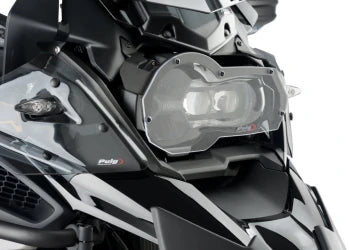 BMW R 1250 GS RALLYE [2023] – Forlygtebeskyttelse Adhere – Gennemsigtig