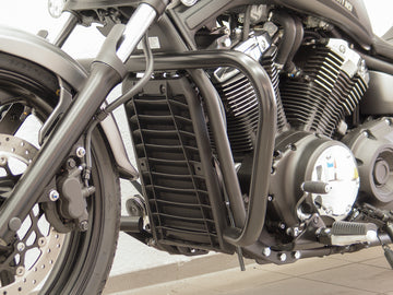 Yamaha XVS 1300 Custom [2014-2016] - Beskyttelsesbjælke, stor version lavet af 38 mm rør, sort