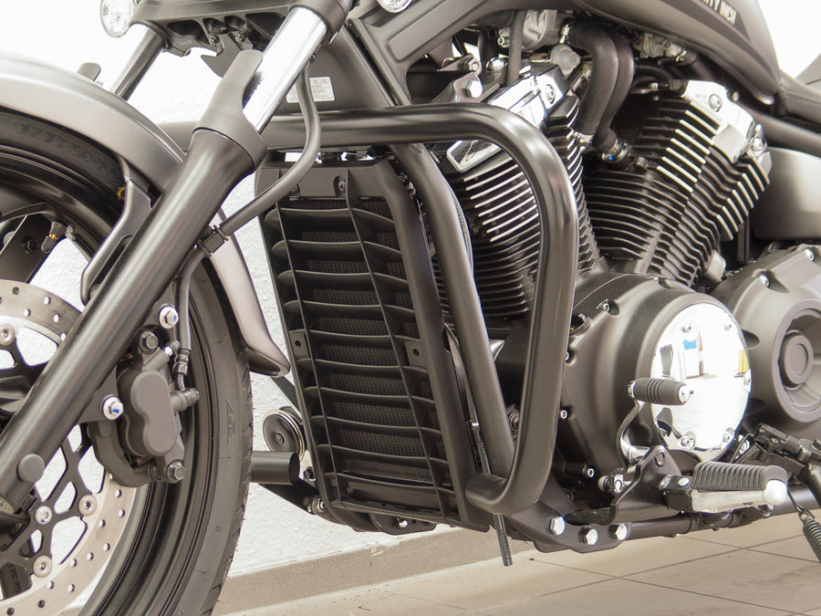 Yamaha XVS 1300 Custom [2014-2016] - Beskyttelsesbjælke, stor version lavet af 38 mm rør, sort