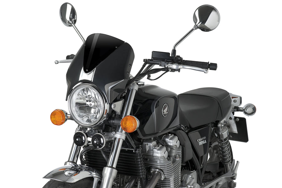 HONDA CB 1100 [2014] - RetroVision forrude | Sort | PUIG 7593N