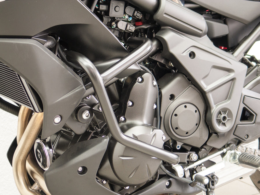 Kawasaki Versys 650 [2015-2016] - Motorbeskyttelsesbjælke, stabil, sort