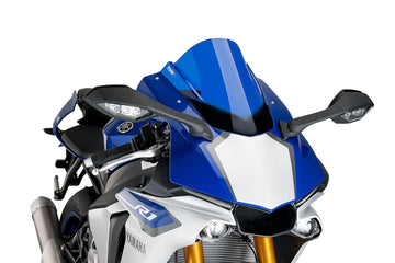 YAMAHA YZF-R1M [2016] - Z-Racing-Scheibe | Blau | PUIG 7648A